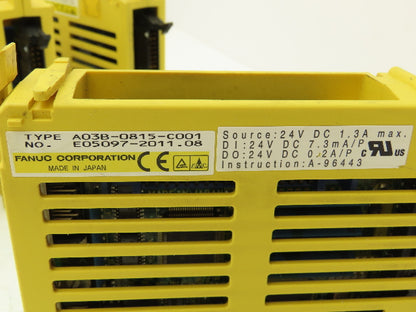 Fanuc A03B-0815-C001 Basic Panel I/O Expansion Module Lot of 5