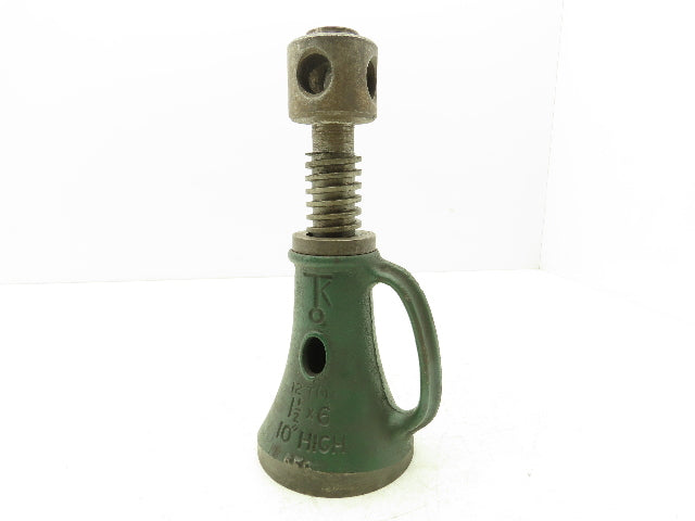 Simplex 12 Ton Screw Jack 5" Stroke 11" Max Height  -Missing Top-