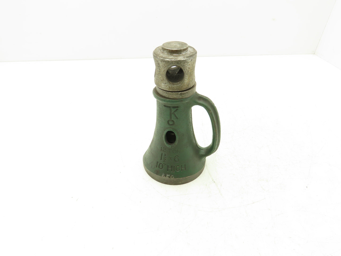 Simplex 12 Ton Screw Jack 5" Stroke 11" Max Height  -Missing Top-