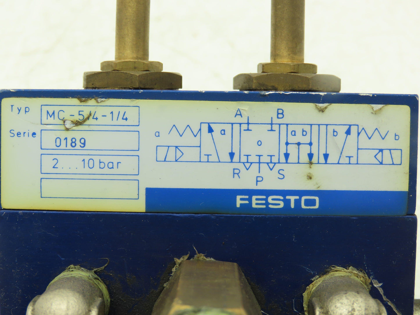 Festo MC-5/4-1/4 Pneumatic Solenoid Valve Normally Closed