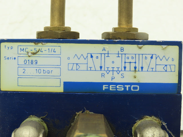 Festo MC-5/4-1/4 Pneumatic Solenoid Valve Normally Closed
