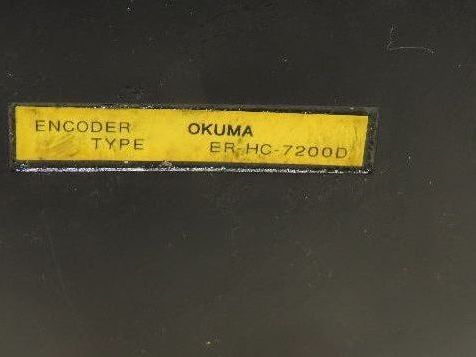 Okuma BL-MC190E-20T AC Servo Motor 3.9kW 2000 RPM 133V 3PH Encoder ER-HC-7200D