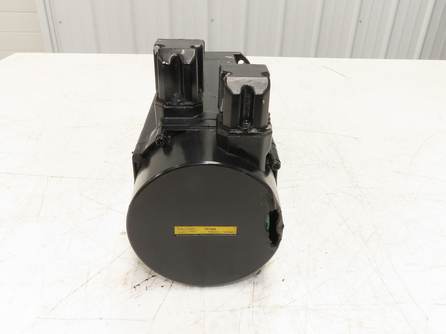 Okuma BL-MC190E-20T AC Servo Motor 3.9kW 2000 RPM 133V 3PH Encoder ER-HC-7200D