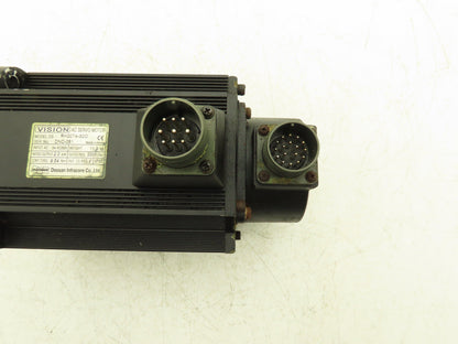 Vision DS-RH20TA-50O AC Servo Motor 2kW 2000 RPM 200V 12.3A 3PH Encoder 35ANN57