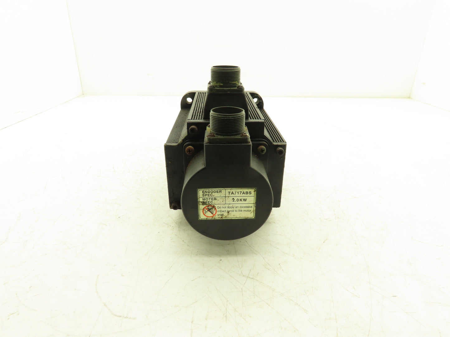 Vision DS-RH20TA-50O AC Servo Motor 2kW 2000 RPM 200V 12.3A 3PH Encoder 35ANN57