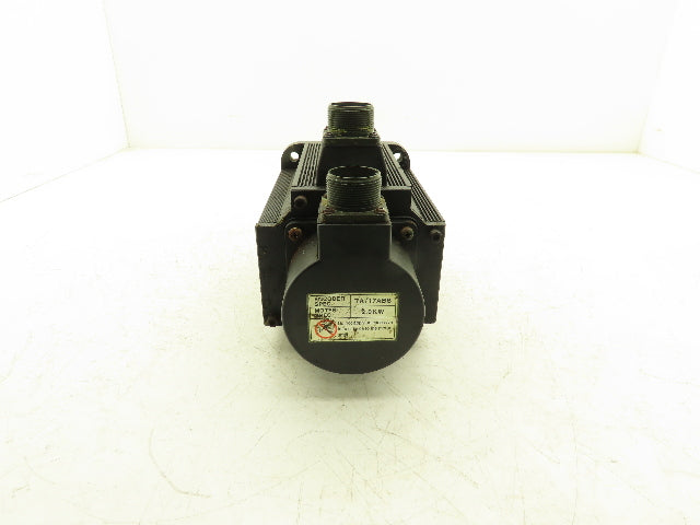 Vision DS-RH20TA-50O AC Servo Motor 2kW 2000 RPM 200V 12.3A 3PH Encoder 35ANN57