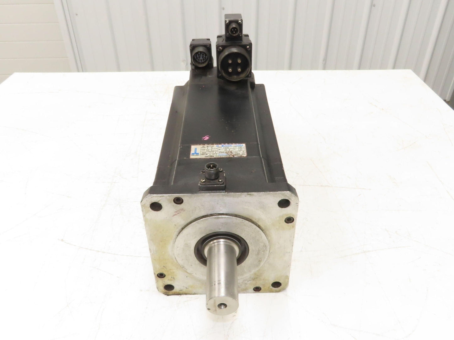 Okuma BL-MC500E-15SBA AC Servo Motor 7.5kW 1500 RPM 133V 3PH Encoder ER-FC-2048D