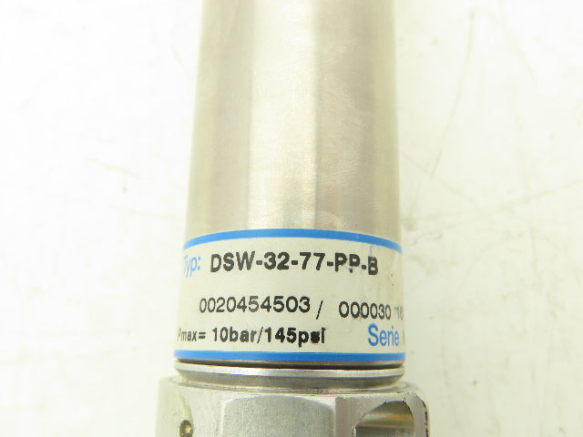 Festo DSW-32-77-PP-B Stainless Pneumatic Air Cylinder 32mm Bore 77mm Stroke