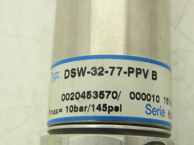 Festo DSW-32-77-PPV-B Stainless Pneumatic Air Cylinder 32mm Bore 77mm Stroke