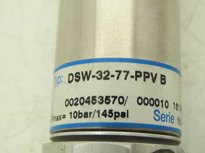 Festo DSW-32-77-PPV-B Stainless Pneumatic Air Cylinder 32mm Bore 77mm Stroke