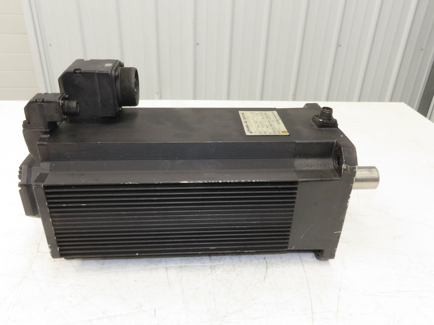 Okuma BL-MP500J-20SB AC Servo Motor 7.1kW 2000 RPM 132V 3PH Encoder ER-JC-7200D