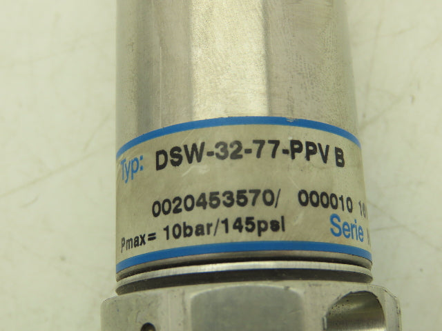 Festo DSW-32-77-PPV-B Stainless Pneumatic Air Cylinder 32mm Bore 77mm Stroke