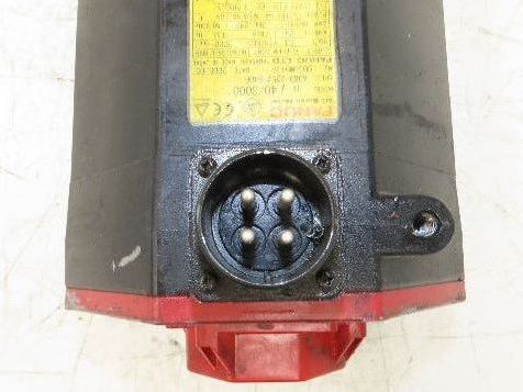 Fanuc A06B-0257-B400 AC Servo Motor 7kW 3000 RPM 149V 3PH Encoder A208-8200-020