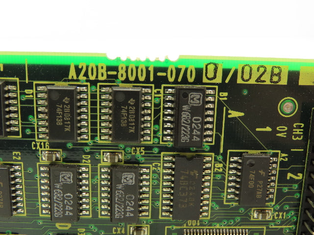 Fanuc A20B-8001-0700/02B AB RIO Interface Card Servo Add-on Mini Slot