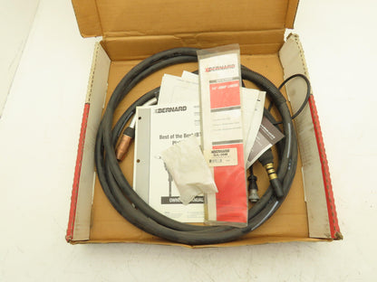 Bernard Q4015AE8EMC Mig Welding Gun 400A BTB 15' Compatible With Miller .45"