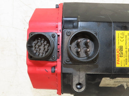 Fanuc A06B-0142-B175 Servo Motor 4kW 3000 RPM 230V 3PH Encoder A860-2005-T301