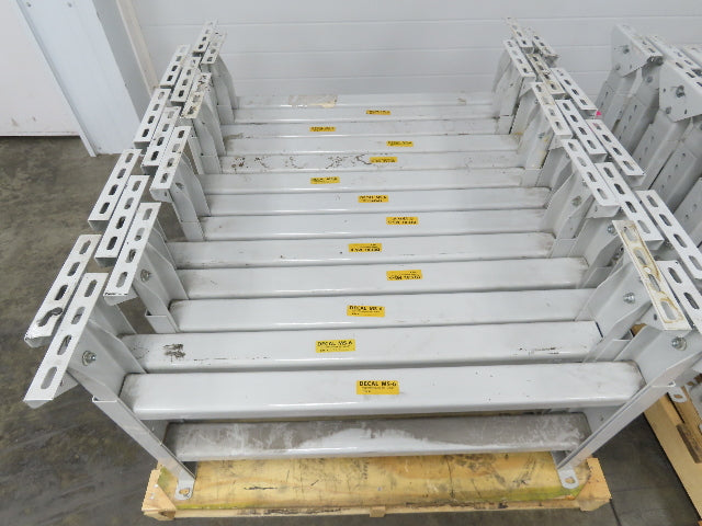 Hytrol MS-6 36"W Conveyor Leg Stationary Floor Support 23-5/8" to 35-5/8"H WHITE