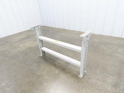 Hytrol MS-6 36"W Conveyor Leg Stationary Floor Support 23-5/8" to 35-5/8"H WHITE