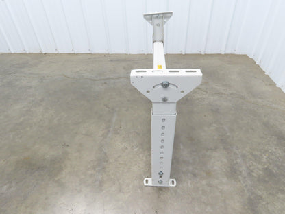 Hytrol MS-6 36"W Conveyor Leg Stationary Floor Support 23-5/8" to 35-5/8"H WHITE