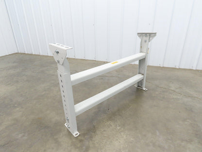 Hytrol MS-6 36"W Conveyor Leg Stationary Floor Support 23-5/8" to 35-5/8"H WHITE