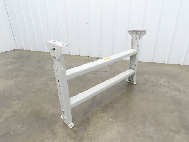 Hytrol MS-6 36"W Conveyor Leg Stationary Floor Support 23-5/8" to 35-5/8"H WHITE