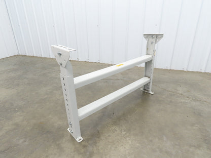 Hytrol MS-6 36"W Conveyor Leg Stationary Floor Support 23-5/8" to 35-5/8"H WHITE
