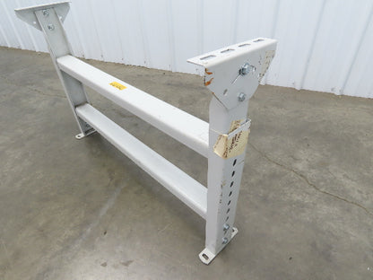 Hytrol MS-6 36"W Conveyor Leg Stationary Floor Support 23-5/8" to 35-5/8"H WHITE