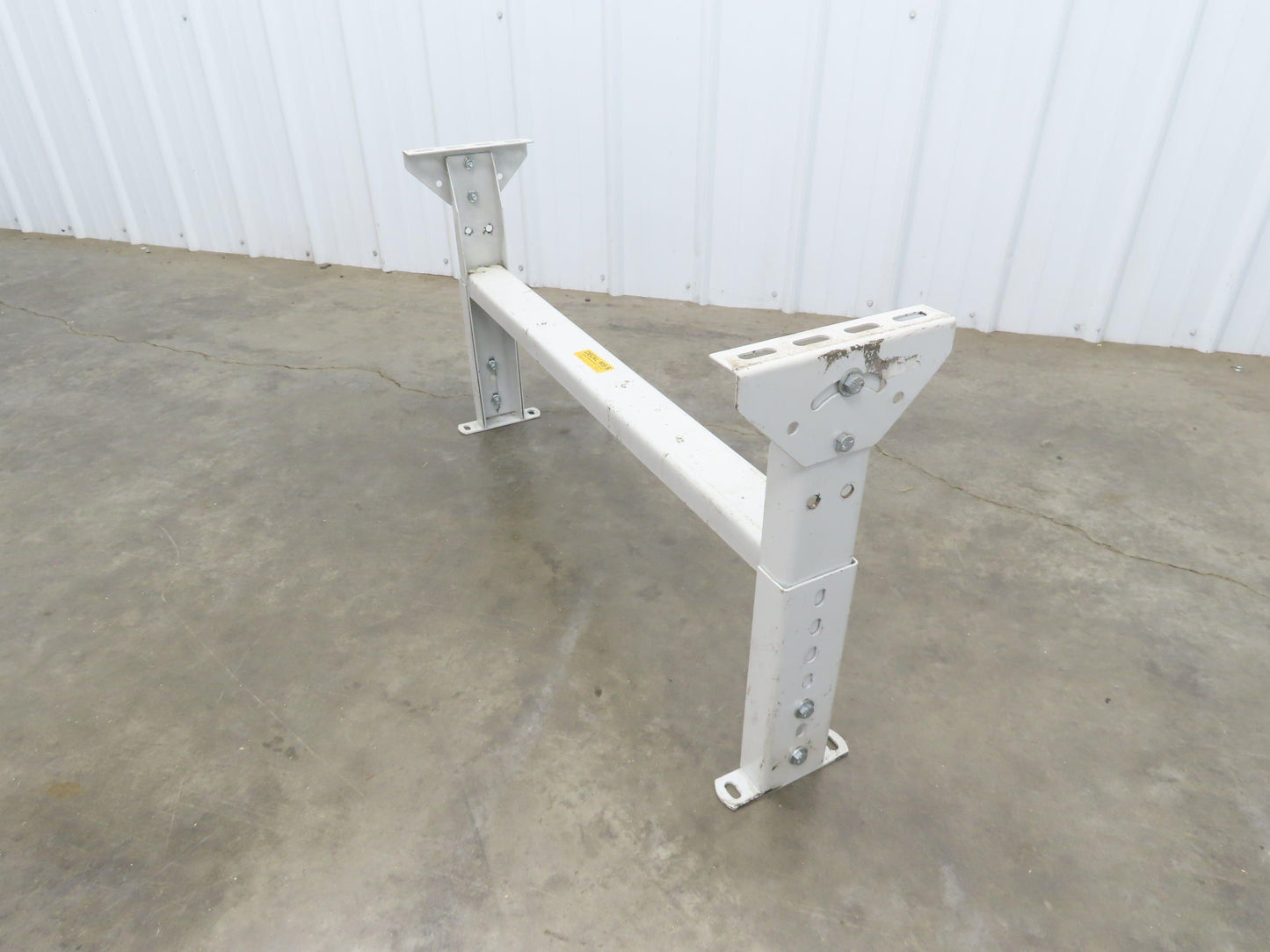 Hytrol MS-5 36"W Conveyor Leg Stationary Floor Support 19-5/8" to 25-5/8"H WHITE