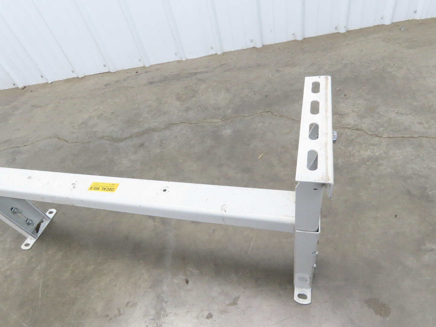 Hytrol MS-5 36"W Conveyor Leg Stationary Floor Support 19-5/8" to 25-5/8"H WHITE