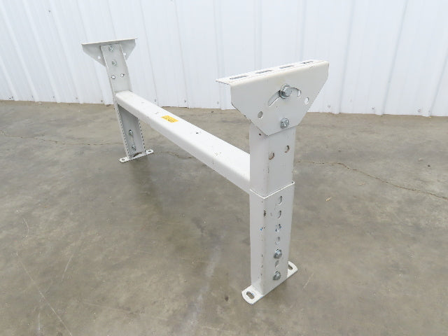 Hytrol MS-5 36"W Conveyor Leg Stationary Floor Support 19-5/8" to 25-5/8"H WHITE