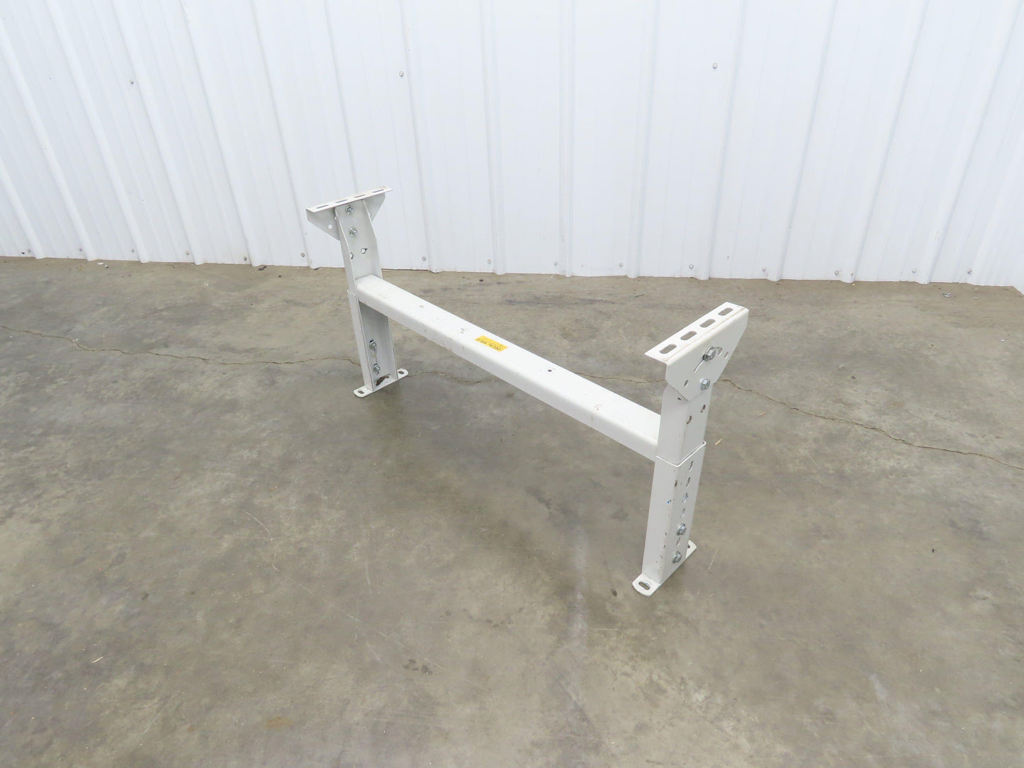 Hytrol MS-5 36"W Conveyor Leg Stationary Floor Support 19-5/8" to 25-5/8"H WHITE