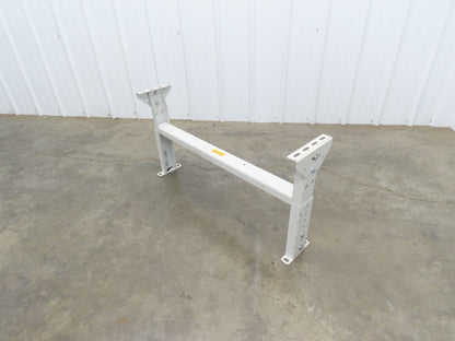 Hytrol MS-5 36"W Conveyor Leg Stationary Floor Support 19-5/8" to 25-5/8"H WHITE