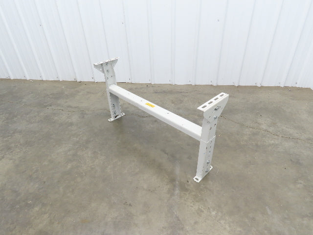 Hytrol MS-5 36"W Conveyor Leg Stationary Floor Support 19-5/8" to 25-5/8"H WHITE