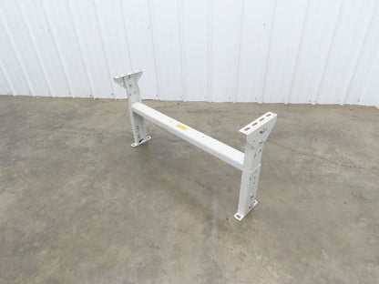 Hytrol MS-5 36"W Conveyor Leg Stationary Floor Support 19-5/8" to 25-5/8"H WHITE