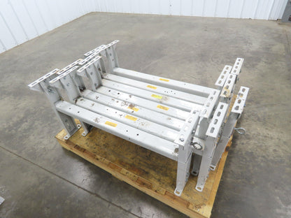 Hytrol MS-5 36"W Conveyor Leg Stationary Floor Support 19-5/8" to 25-5/8"H WHITE