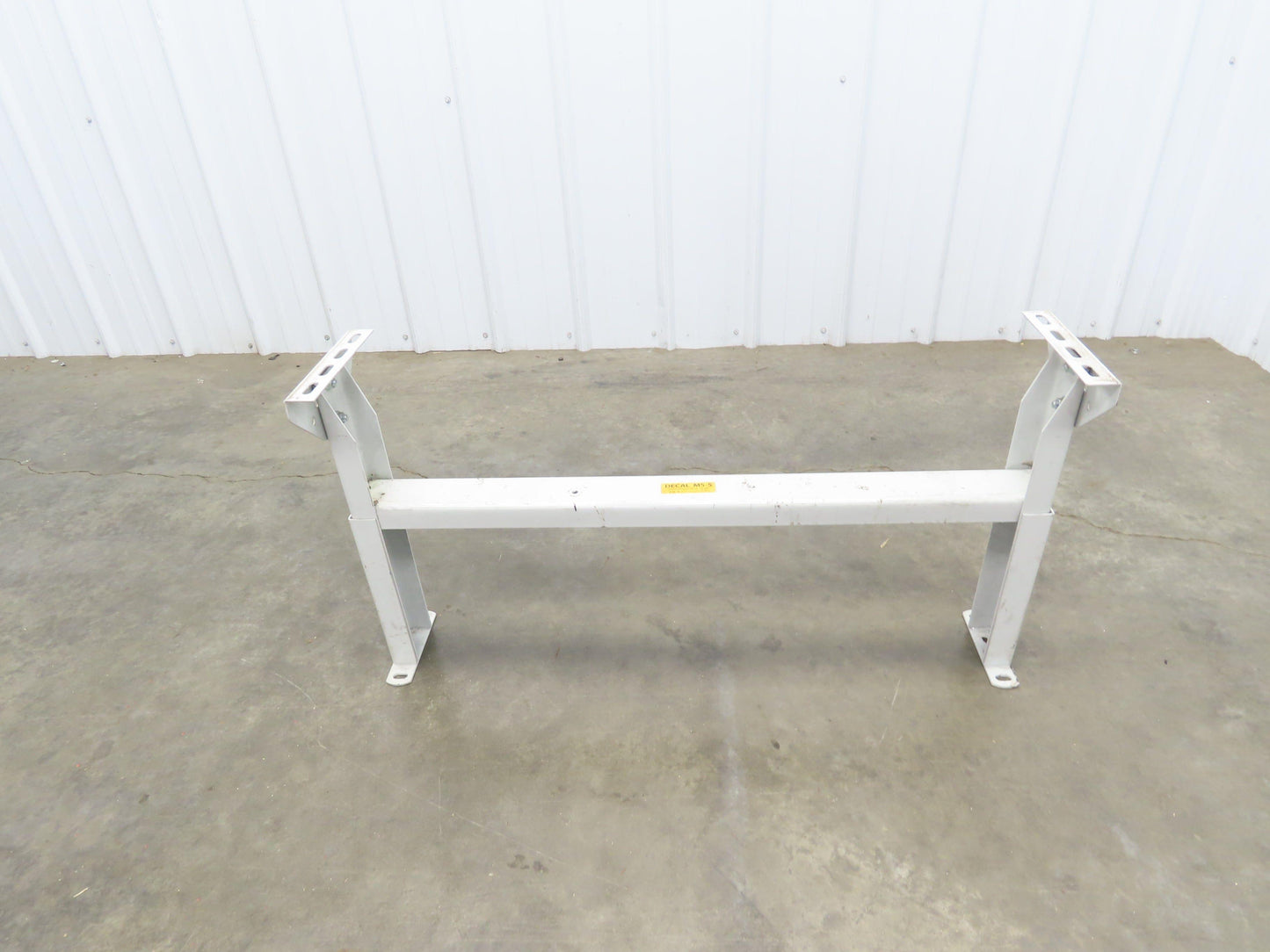 Hytrol MS-5 36"W Conveyor Leg Stationary Floor Support 19-5/8" to 25-5/8"H WHITE