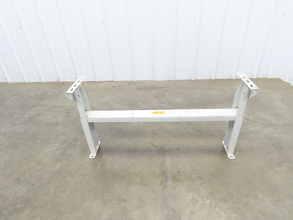 Hytrol MS-5 36"W Conveyor Leg Stationary Floor Support 19-5/8" to 25-5/8"H WHITE