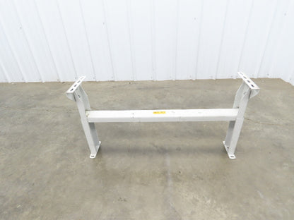 Hytrol MS-5 36"W Conveyor Leg Stationary Floor Support 19-5/8" to 25-5/8"H WHITE
