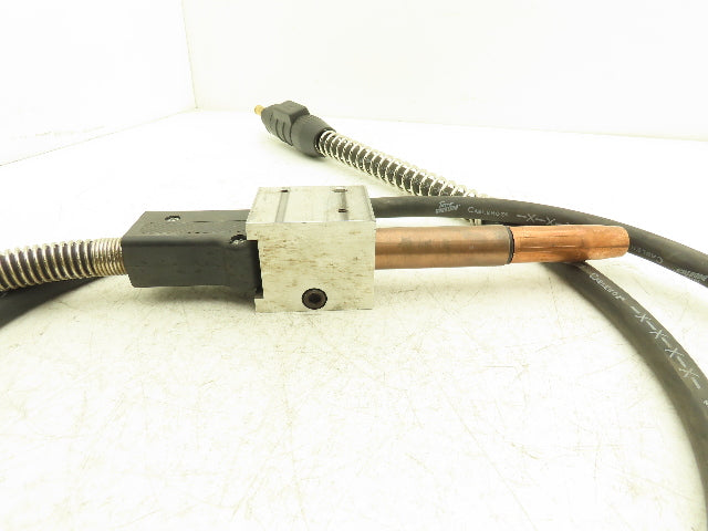 Tweco TAM4103545 Robotic Mig Gun And Cable With Additional Mounting Block