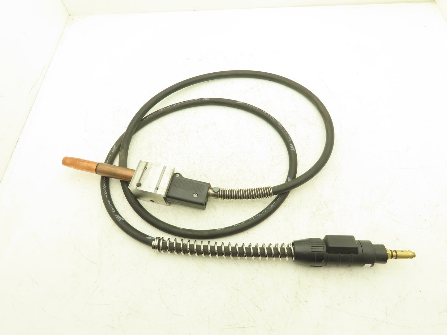 Tweco TAM4103545 Robotic Mig Gun And Cable With Additional Mounting Block