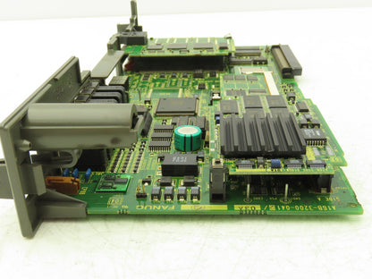 Fanuc A16B-3200-0412/03A Main Board Slot Card With SRAM CPU Servo Cards