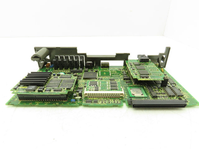 Fanuc A16B-3200-0412/03A Main Board Slot Card With SRAM CPU Servo Cards