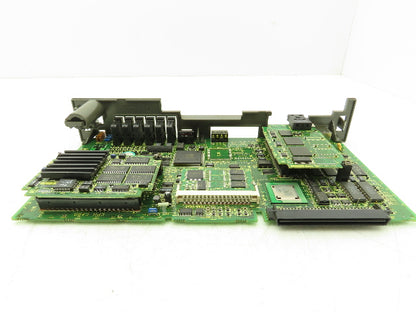 Fanuc A16B-3200-0412/03A Main Board Slot Card With SRAM CPU Servo Cards