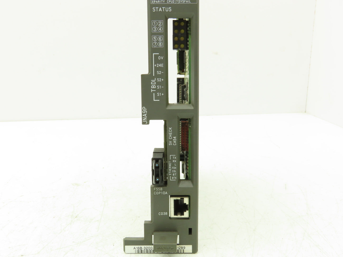 Fanuc A16B-3200-0412/03A Main Board Slot Card With SRAM CPU Servo Cards