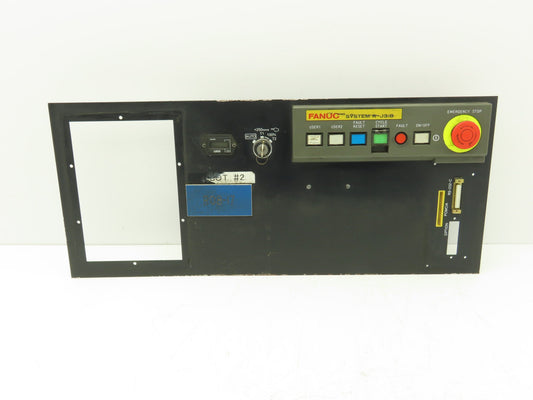 Fanuc A05B-2452-C151 Operator Panel HMI PCMCIA Slot Serial Port E-Stop With Key