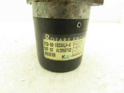 Kwangwoo RIB-60-1024VLH-A Incremental Rotary Encoder 1024ppr 6000rpm Max