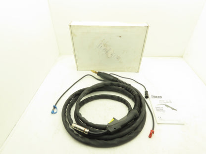 Tweco 10441172 Mig Welding Gun 450A Fusion Pro Water Cooled 15'