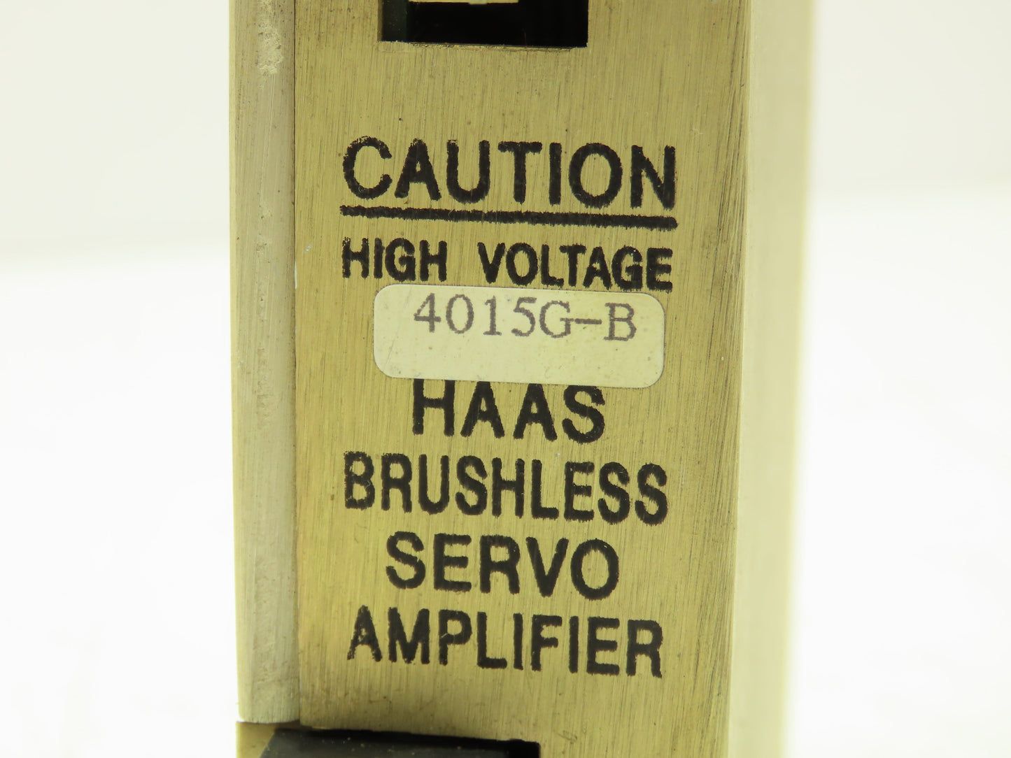 Haas 4015G-B Brushless Servo Amplifier Drive Rev D ME