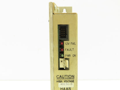 Haas 4015G-B Brushless Servo Amplifier Drive Rev D ME