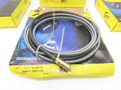 Tweco 45-564-15 Wire Conduit Replacement Mig Gun Optimum 15' Lot of 10